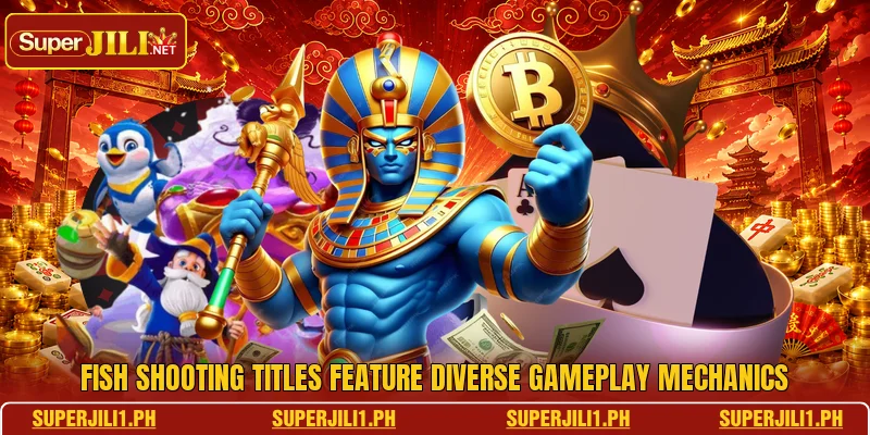 Fish shooting titles feature diverse gameplay mechanics Fish shooting titles feature diverse gameplay mechanics