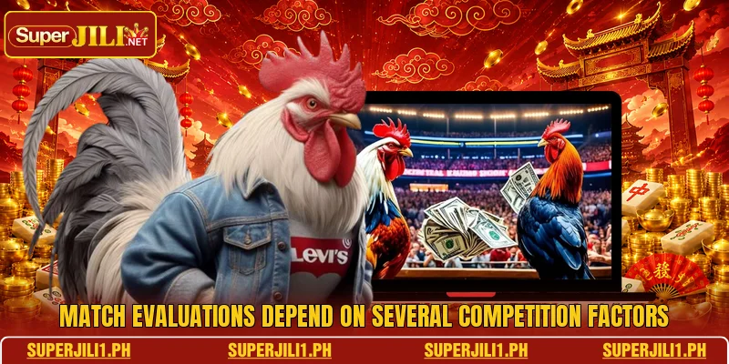 Match evaluations depend on several competition factors Match evaluations depend on several competition factors