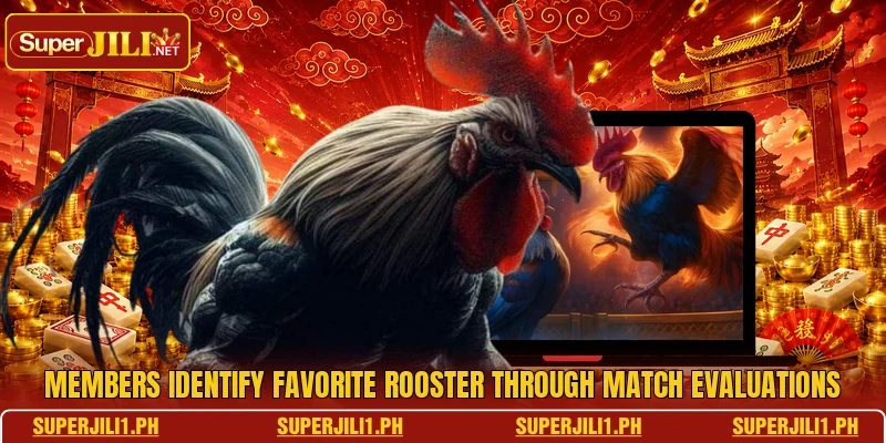 Members identify Favorite Rooster through match evaluations Members identify Favorite Rooster through match evaluations
