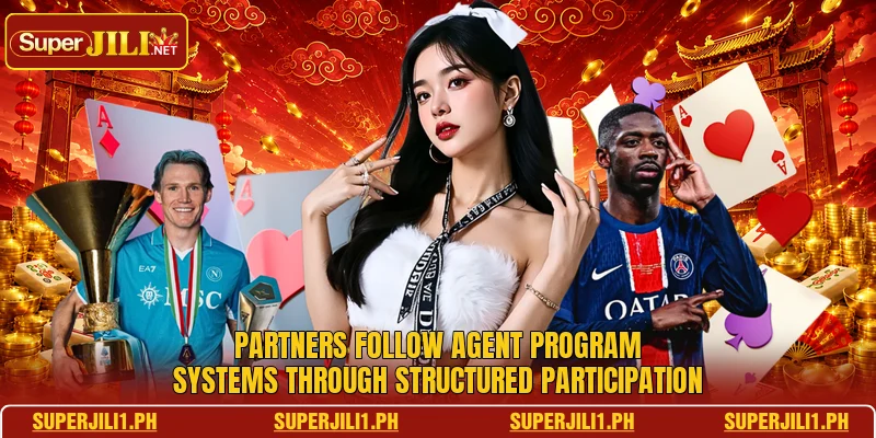 Partners follow agent program systems through structured participation