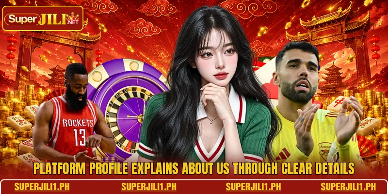 Platform profile explains about us through clear details