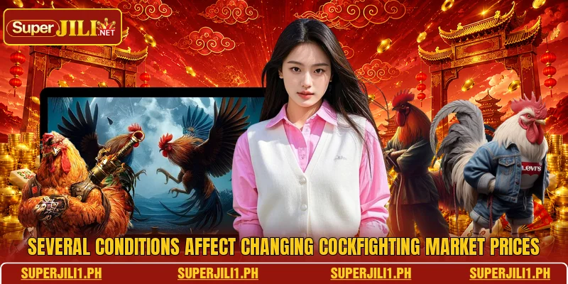 Several conditions affect changing cockfighting market prices Several conditions affect changing cockfighting market prices