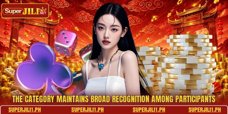 The category maintains broad recognition among participants