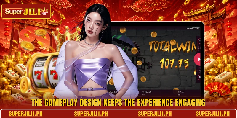 The gameplay design keeps the experience engaging The gameplay design keeps the experience engaging