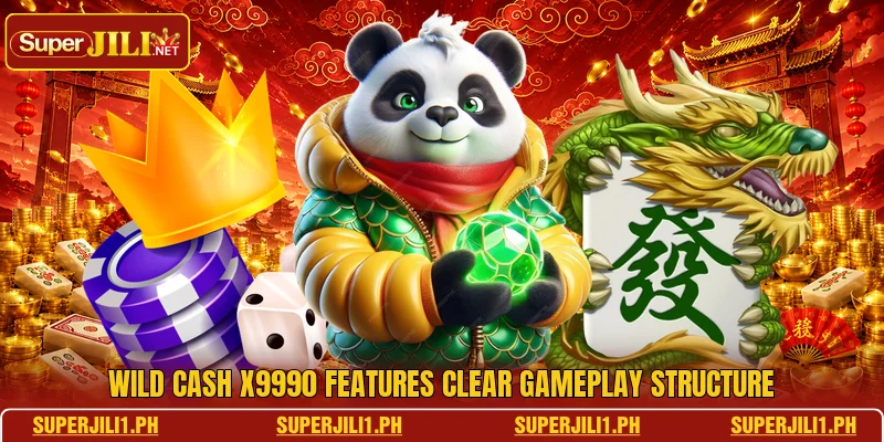 Wild Cash X9990 features clear gameplay structure Wild Cash X9990 features clear gameplay structure